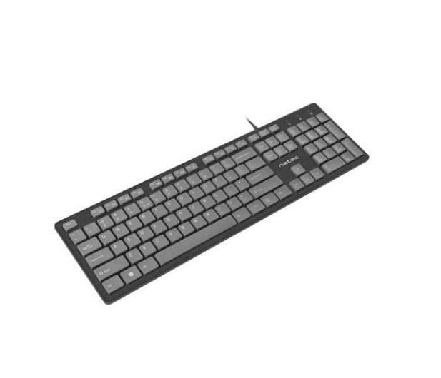NATEC Discus slim czarno-szara NKL-1182 - 1382582 - zdjęcie 2